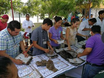 Inicia el escrutinio y cómputo de los votos en Oaxaca