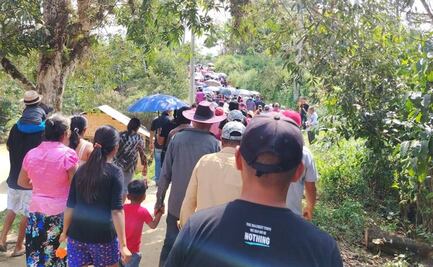 Entre silencio y angustia, sepultan a Wilfrido Atanacio, víctima de la emboscada en Petapa, Oaxaca