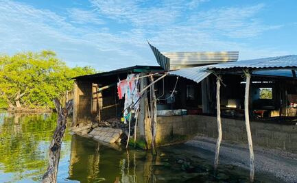 Lluvias de onda tropical 11 dejan sin luz a comunidades de 25 municipios del Istmo de Oaxaca