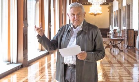 Pide López Obrador espiritualidad ante nueva normalidad