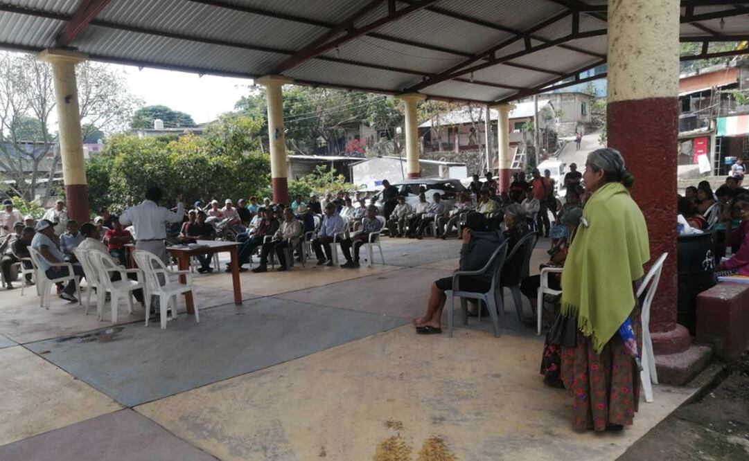 Chocolate, comunidad ayuujk de Oaxaca, se suma a la lucha contra CFE; exige energía eléctrica gratuita. Foto: Especial