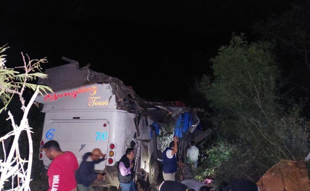 Detienen a chofer del autobús accidentado en la Sierra Norte de Oaxaca donde murieron 3 personas. Foto: Especial