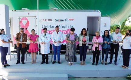 Arranca Campaña Intensiva de Detección de Cáncer de Mama en Oaxaca, con mastografías gratis