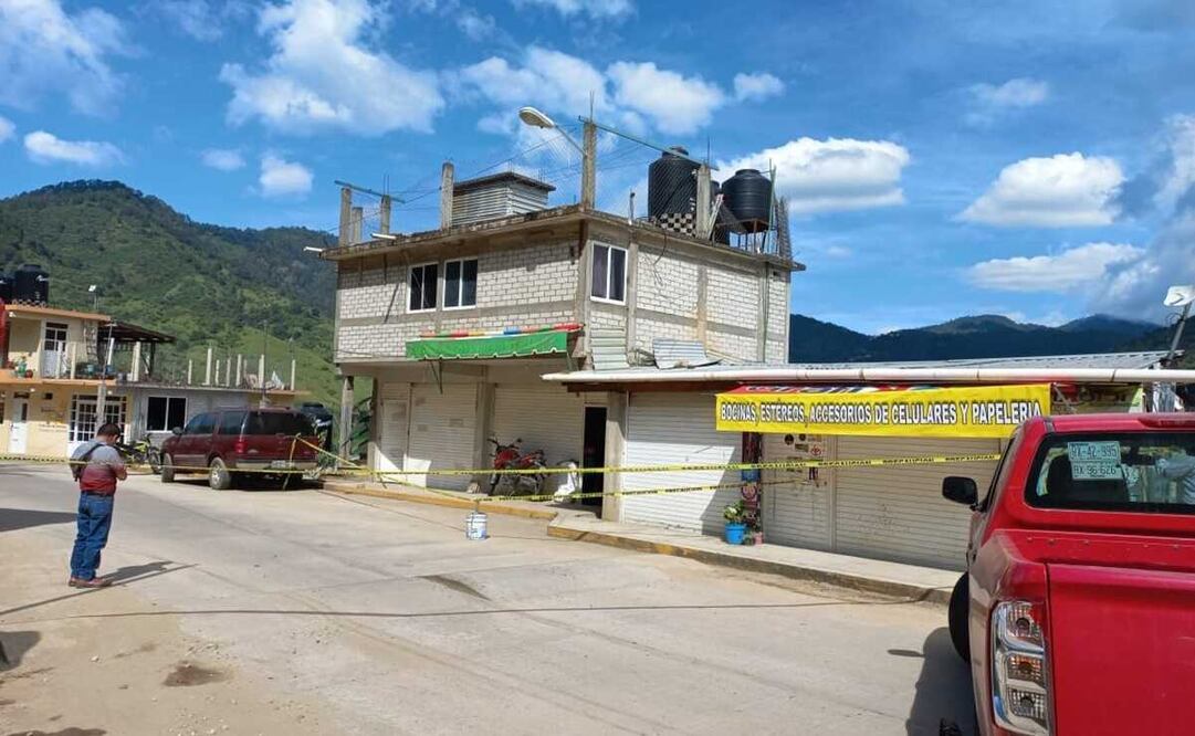 Ataque deja un muerto y un herido en Juquila, Pueblo Mágico de Oaxaca; descartan agresión a familia. Foto: SSPO
