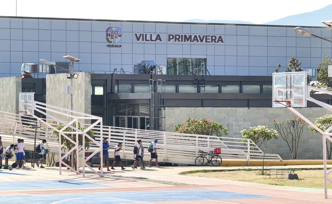 Polideportivo Villa Primavera Oaxaca. Foto: Edwin Hernández