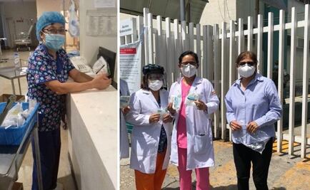 Artistas plásticos donan equipo de protección a hospitales de Oaxaca