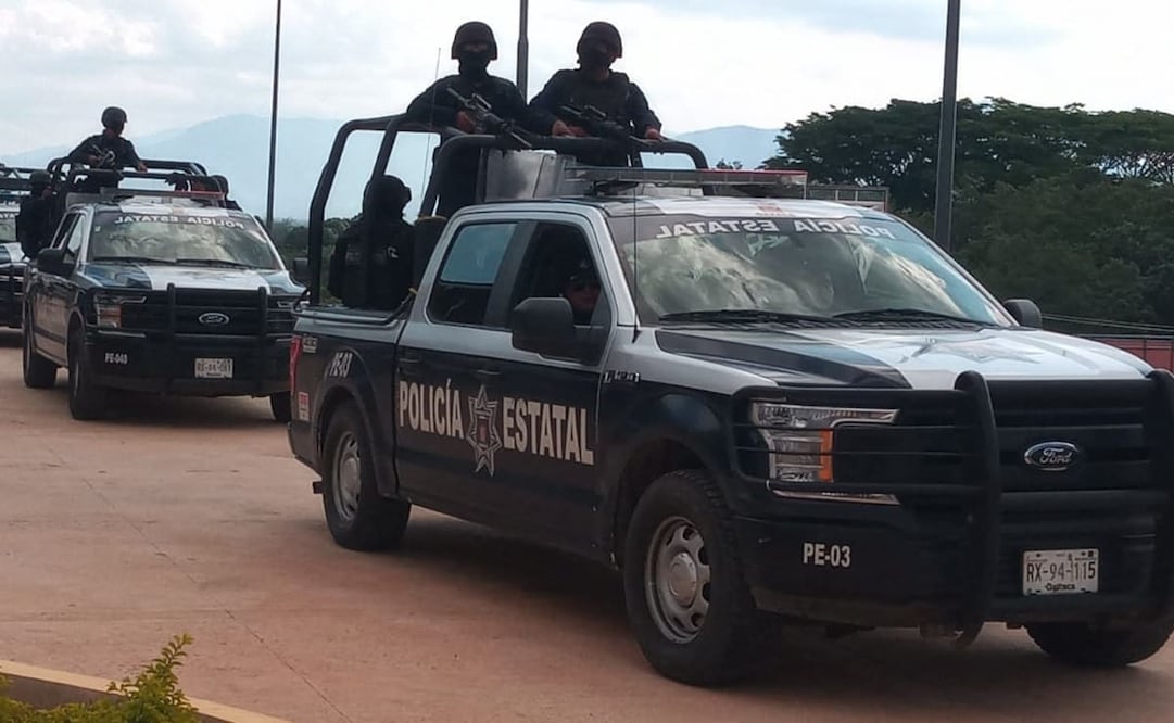 Grupo armado asesinada a 2 policías bancarios en el Istmo de Oaxaca; SSPO despliega operativo. Foto: Gobierno de Oaxaca