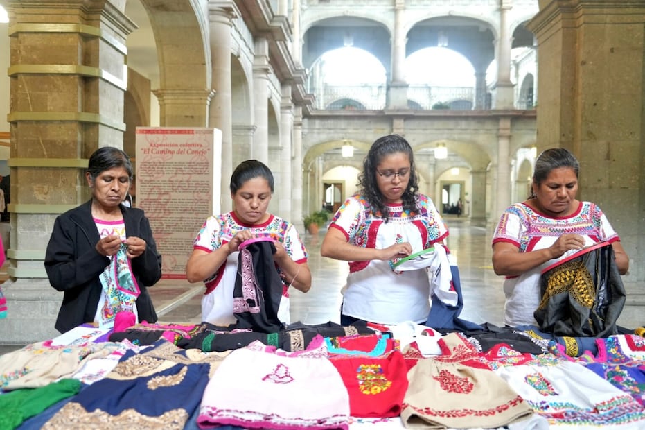 Deshilado en San José del Progreso, Oaxaca. Foto: Gobierno de Oaxaca.