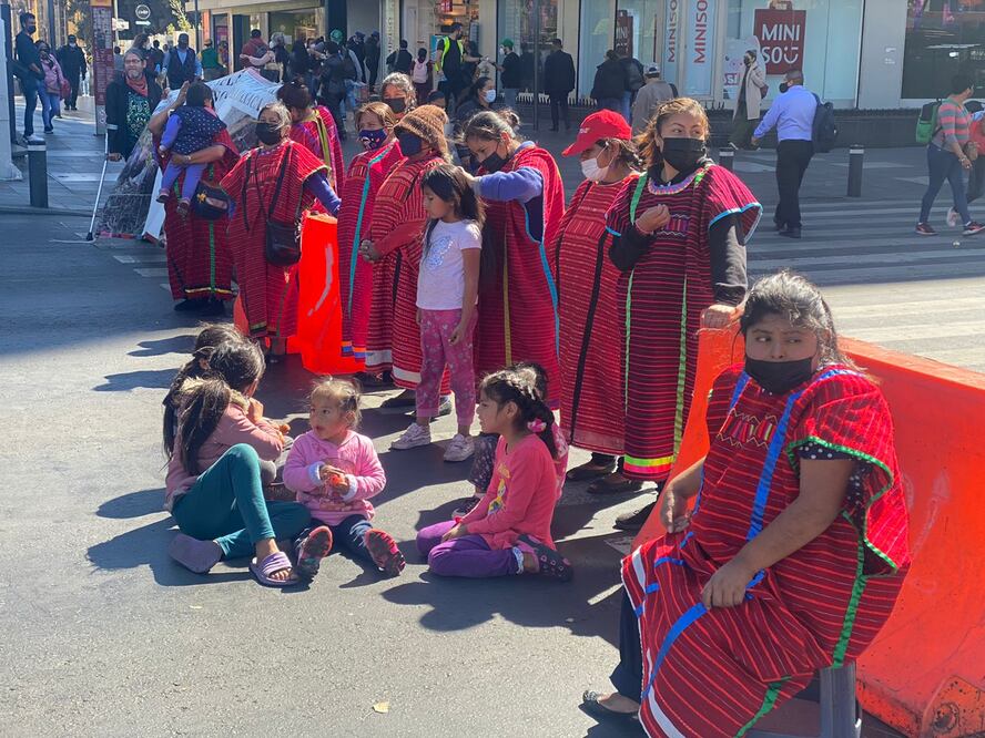 Sheinbaum pide a Murat atender retorno de familias triquis desplazadas de Oaxaca. Foto: Fernando Miranda