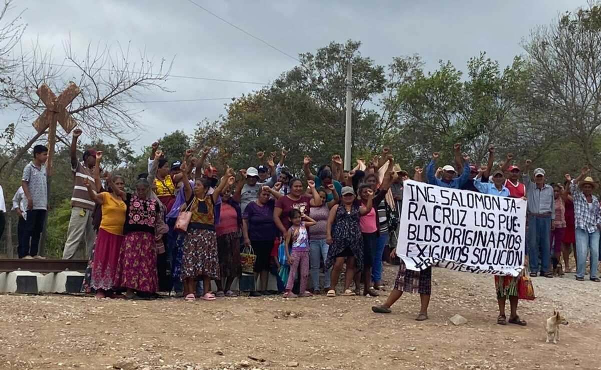 Llaman a afectados por obras del Interoceánico en Oaxaca a impedir despojo de tierras y recursos. Foto: Especial