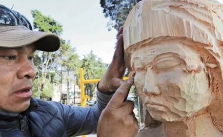 “Un día me dormí siendo carpintero y amanecí escultor”