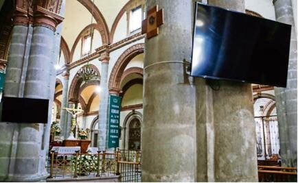 Iglesia: fieles pidieron pantallas en Catedral de Oaxaca
