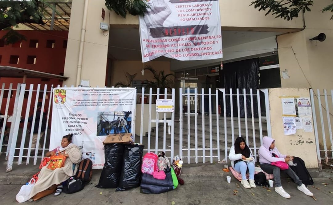Sólo “urgencias reales”: Hospital Civil de Oaxaca se queda sin laboratorios, agua y material esterilizado. Foto: Mario Arturo Martínez