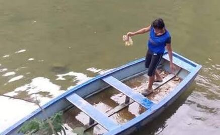 Joven es arrastrado por río en comunidad de Oaxaca; implementan operativo de búsqueda