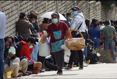 Oaxaca reporta mil 144 contagios activos de Covid-19;  hay 13 hospitales sin espacio
