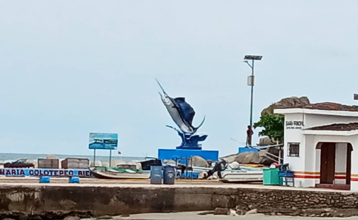 Puerto Escondido antes del huracán Erick