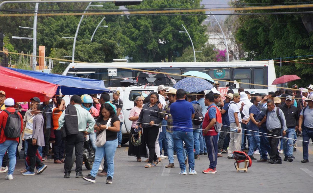 Sección 22 del SNTE, en Oaxaca, rechaza decreto de la presidenta Sheinbaum relacionado con el Fovissste