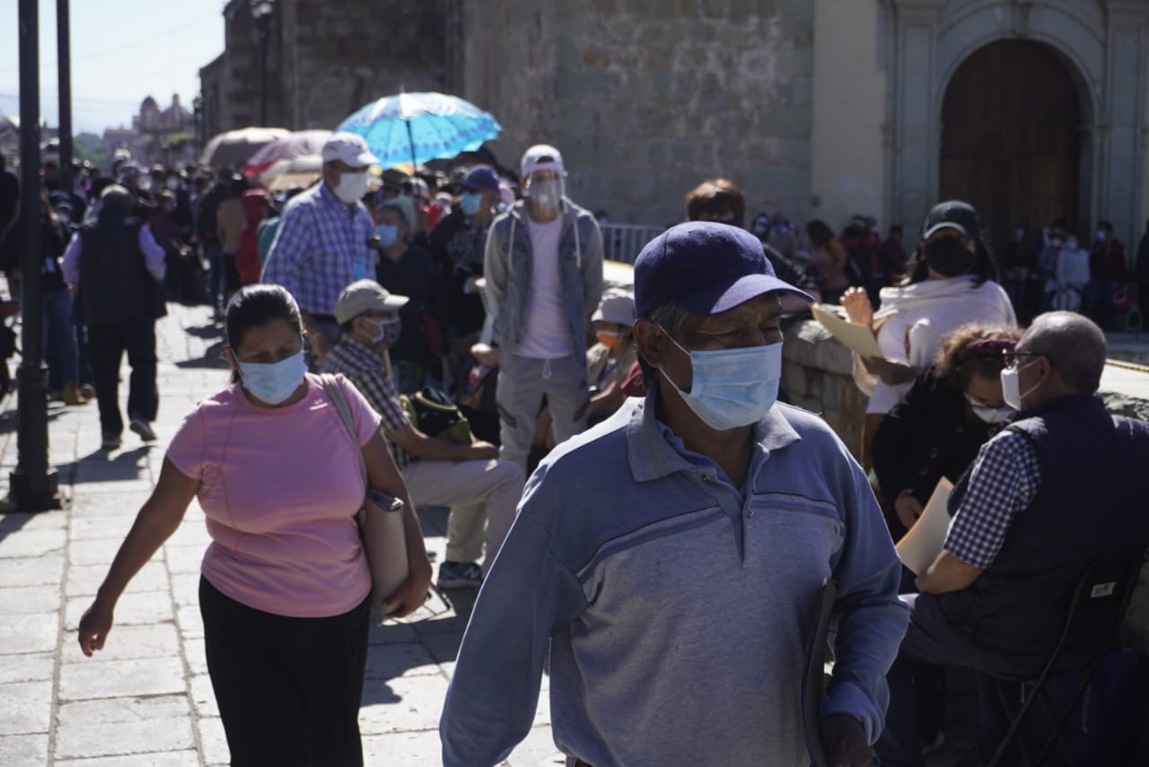 Suma Oaxaca 187 contagios nuevos de Covid-19 en un día; hay 818 casos activos
