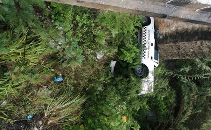 Vuelca patrulla de la Guardia Nacional en Miahuatlán, Oaxaca; hay un elemento muerto y otro herido