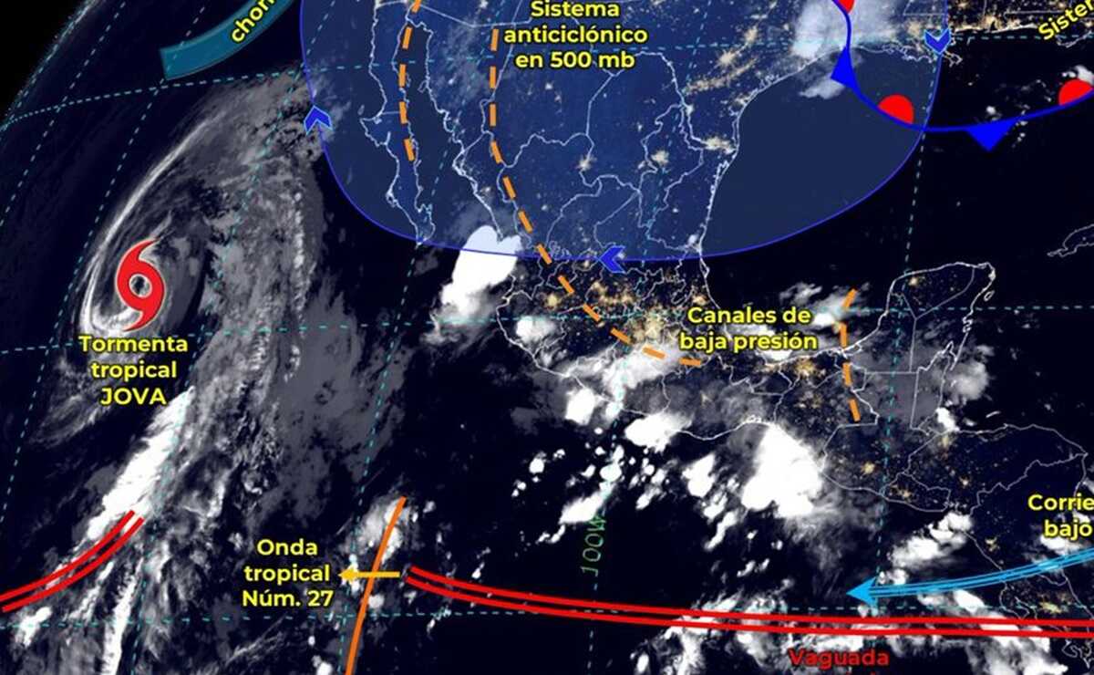 Pronostican lluvias y tormentas eléctricas para este sábado, en diversas regiones de Oaxaca. Foto: Especial