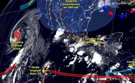 Pronostican lluvias y tormentas eléctricas para este sábado, en diversas regiones de Oaxaca