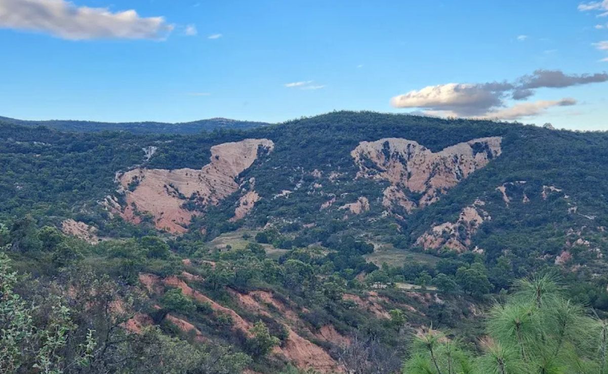 El geoparque de Oaxaca donde la naturaleza esculpió dos corazones en las rocas. Foto: Rodrigo Cao Romero