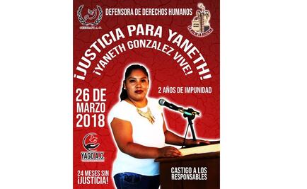 Familiares de activista asesinada en 2018 denuncian que el crimen sigue impune a dos años