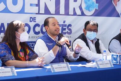 PAN buscará solo gobierno de Oaxaca, pero no descarta candidatura común con otros partidos: Marko Cortés