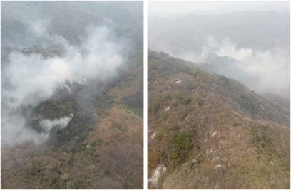 Conafor reporta dos incendios activos en los Chimalapas