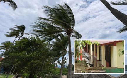 Suspenden clases en tres regiones de Oaxaca por temporal de lluvias torrenciales