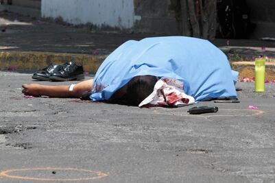 Ejecutan a un hombre en Xoxocotlán y le dejan mensaje