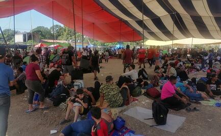 Caravana migrante pide “corredor humanitario de transporte” de Oaxaca a CDMX; hay 12 extranjeros desaparecidos