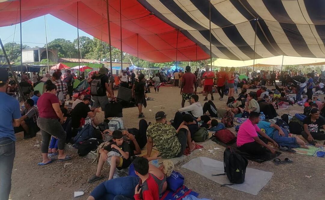 Caravana migrante pide “corredor humanitario de transporte” de Oaxaca a CDMX; hay 12 extranjeros desaparecidos