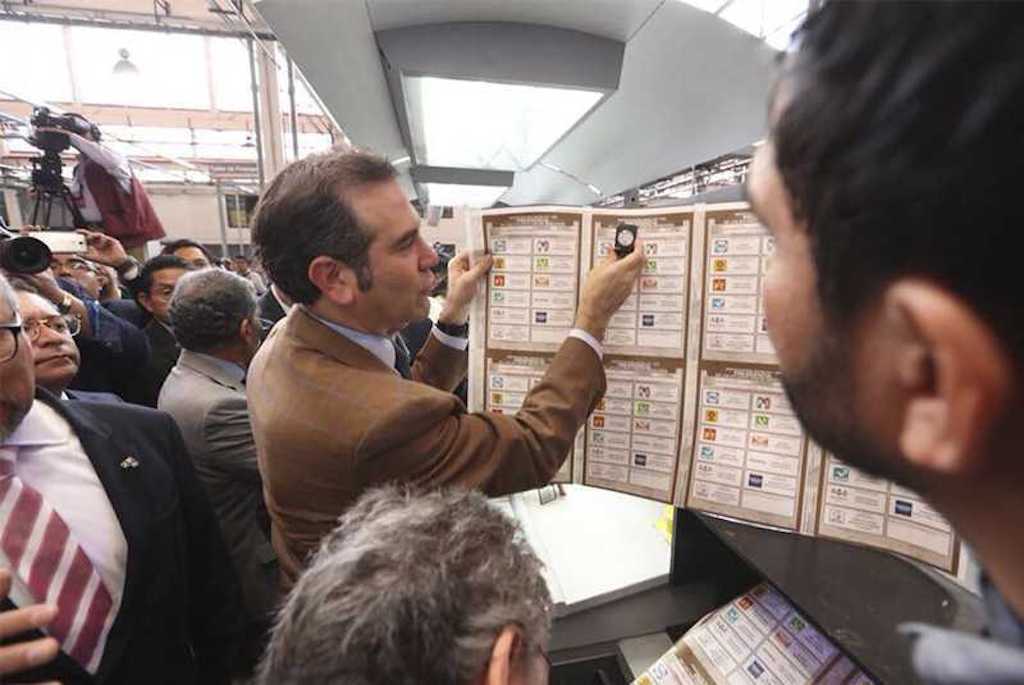 Inicia impresión de boletas para elección presidencial