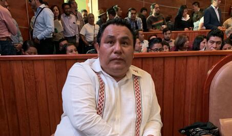Congreso de Oaxaca recibe designación de nuevo coordinador parlamentario de Morena