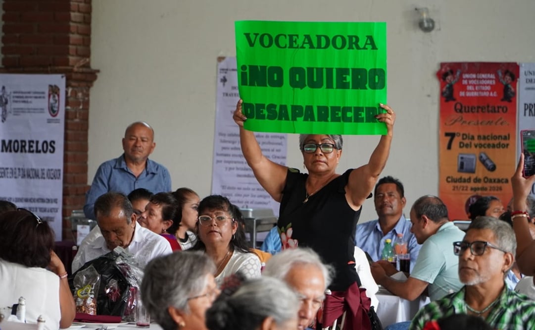 Celebran el Día del Voceador en Oaxaca. Foto: Especial