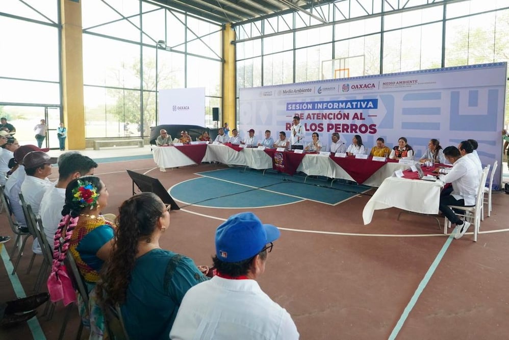 Anuncian inversión para saneamiento del río Las Nutrias en el Istmo de Oaxaca. Foto: Especial