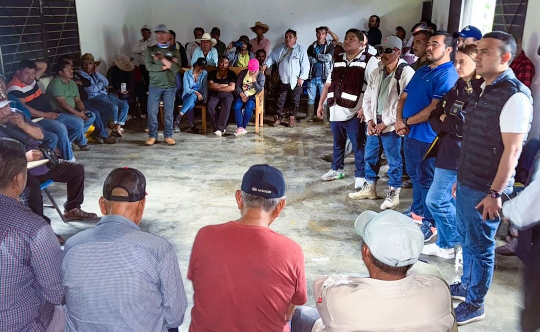 Reunión entre comuneros de Oaxaca y Chiapas concluyó sin acuerdos. Foto: Especial
