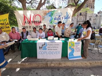 Pueblos Chatino y Mixteco se pronuncian contra nueva hidroeléctrica