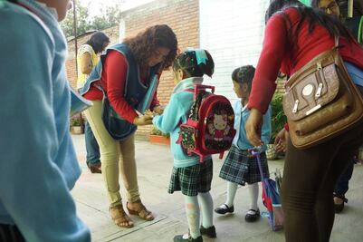 Instalan filtros sanitarios en preescolar de Oaxaca tras detectar dos casos de coxsackie