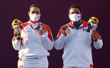 Tiro con Arco en mixtos da el bronce y la primera medalla para México en Tokio 2020