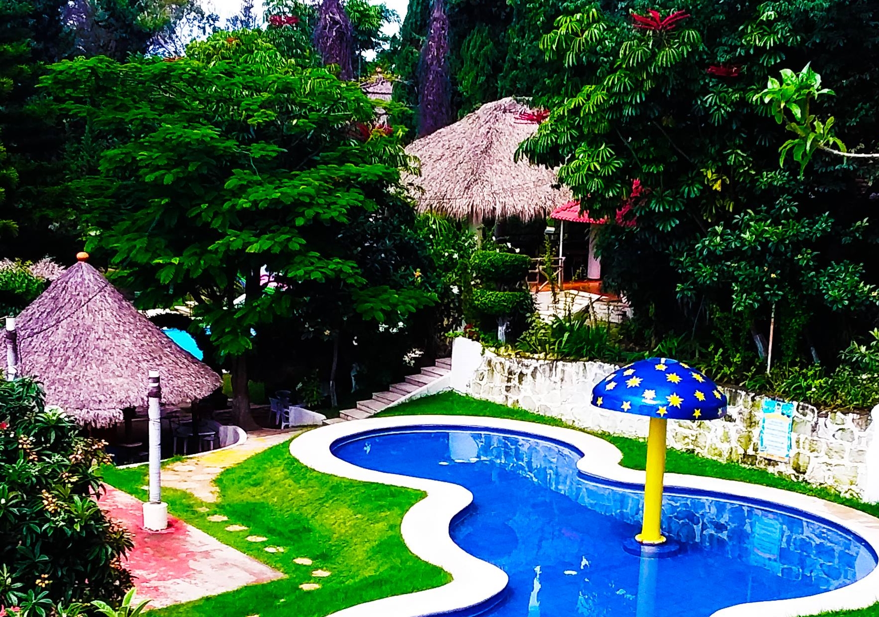 Este lugar, San Agustín Etla, combina el campo con la aventura. Foto: Balneario Vista Hermosa