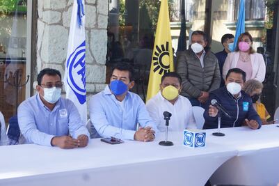 Impulsarán PAN, PRD y Nueva Alianza una candidatura única para la gubernatura de Oaxaca