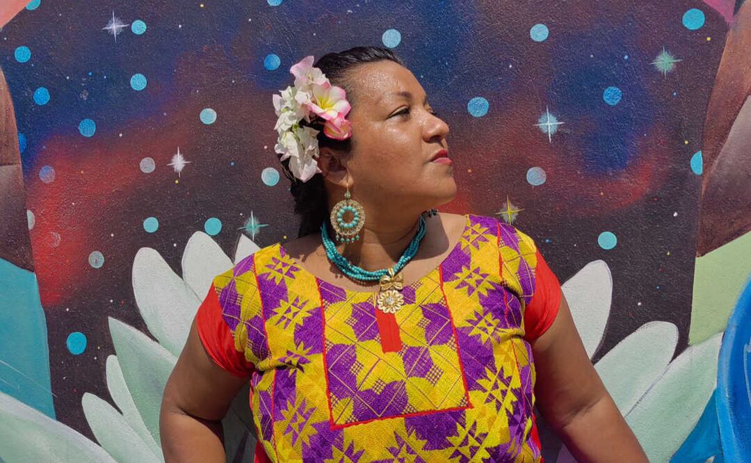 Audelia Pastrana Vera tiene 46 años; desde hace siete años, ofrece su trabajo como cuentacuentos a instituciones educativas y organizaciones civiles. Foto: Roselia Chaca