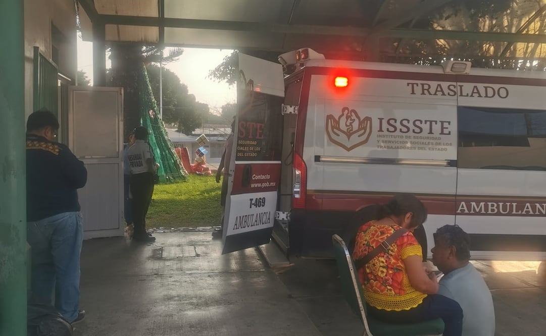 Algunas familias acudieron al Hospital Rural número 37, ubicado en Matías Romero Avendaño. Foto: Especial