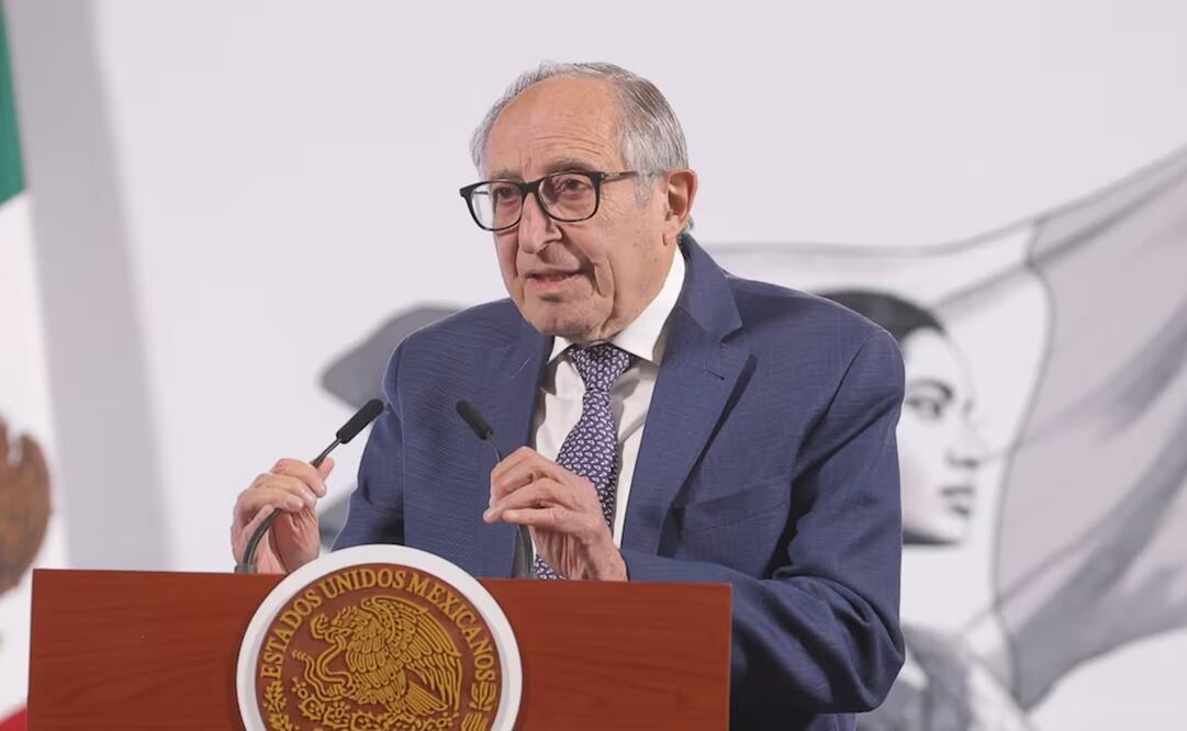 Conferencia mañanera de la presidenta Claudia Sheinbaum en el Palacio Nacional el 1 de abril de 2025. Foto: Gabriel Pano / EL UNIVERSAL