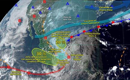 Advierten tres días de frío y fuertes lluvias en Oaxaca; suspenden clases en 19 municipios del Istmo