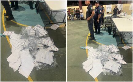Ciudadanos queman casillas y boletas electorales durante elección en Santa Catarina Mechoacán, Oaxaca