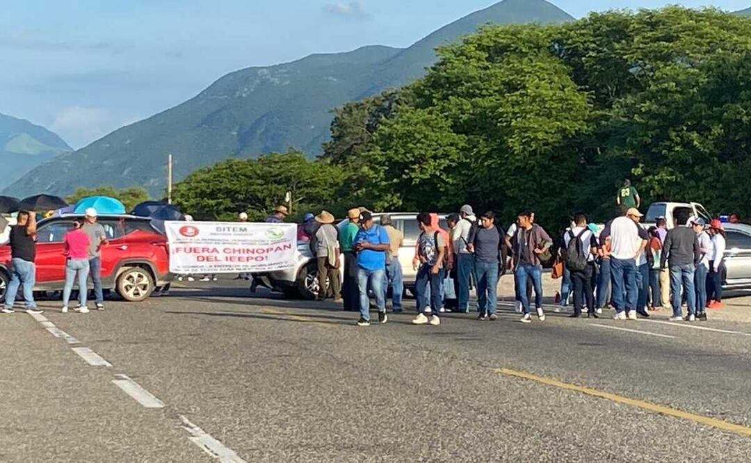 Maestros del SITEM acusan hostigamiento de autoridades educativas del gobierno de Oaxaca. Foto: Especial
