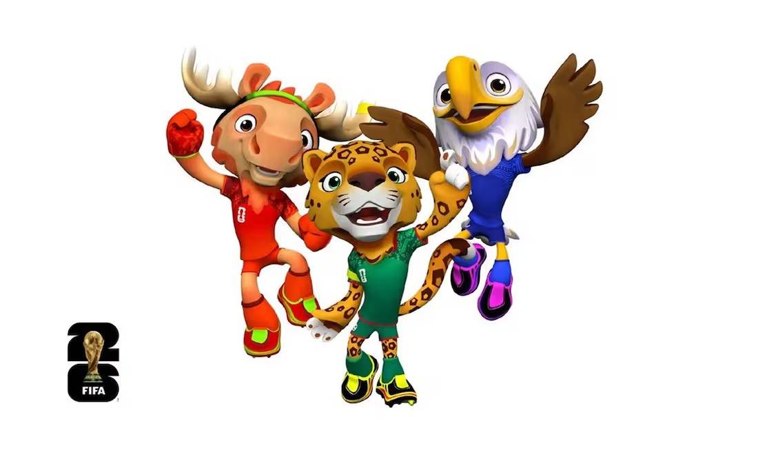 Maple, Zayu y Clutch serán las mascotas de la Copa Mundial de la FIFA 2026 | FOTO: FIFA